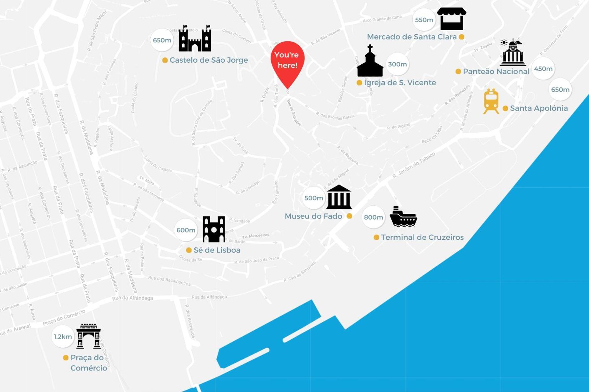 ליסבון Alfama Cozy Apartments מראה חיצוני תמונה